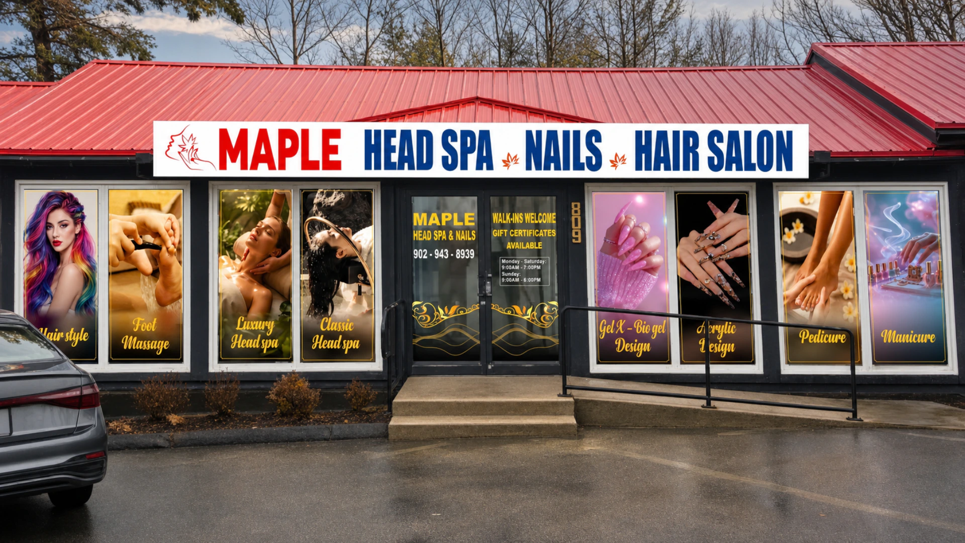 Maple Head Spa & Nails salon atmosphere
