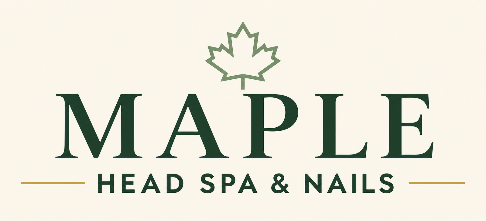 Maple Head Spa & Nails logo